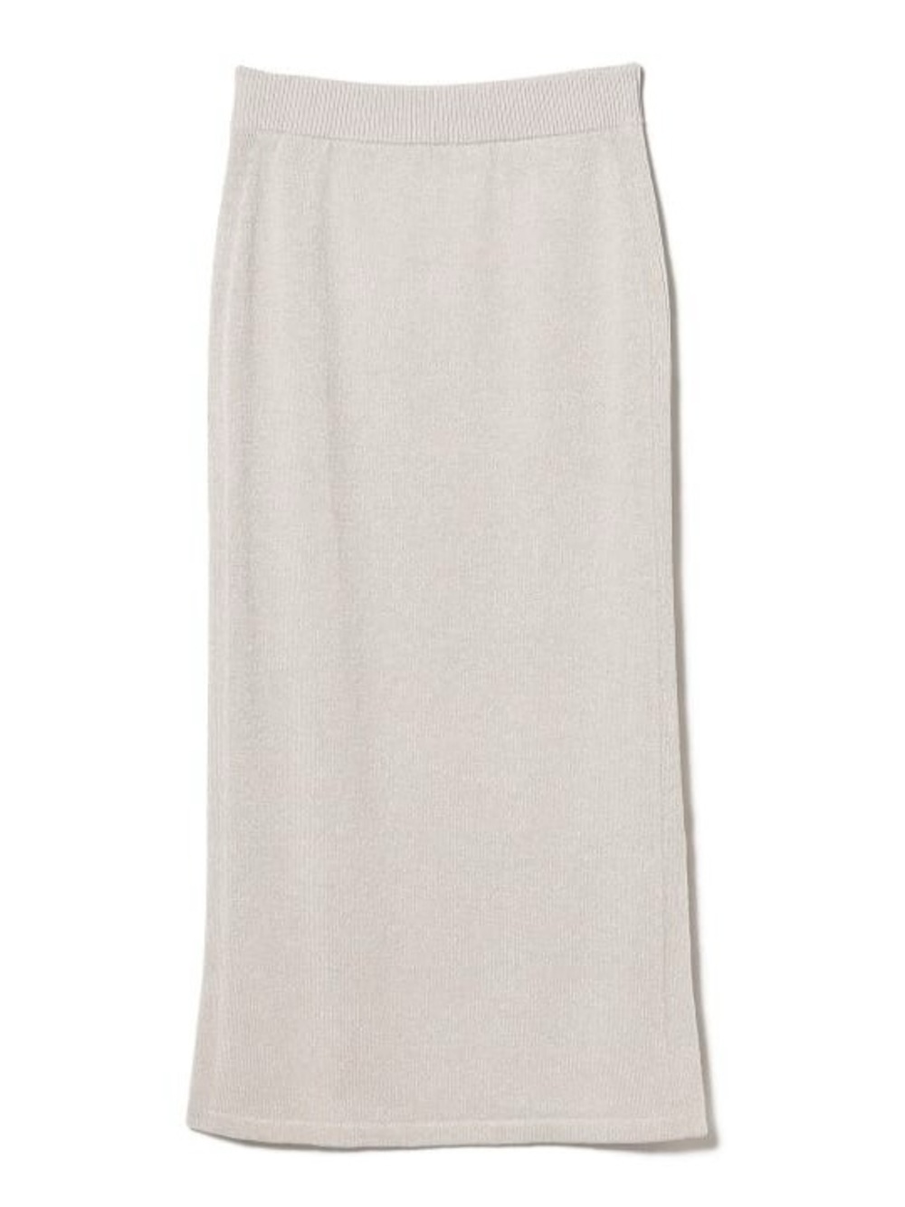Zara Cream Midi Knit Skirt
